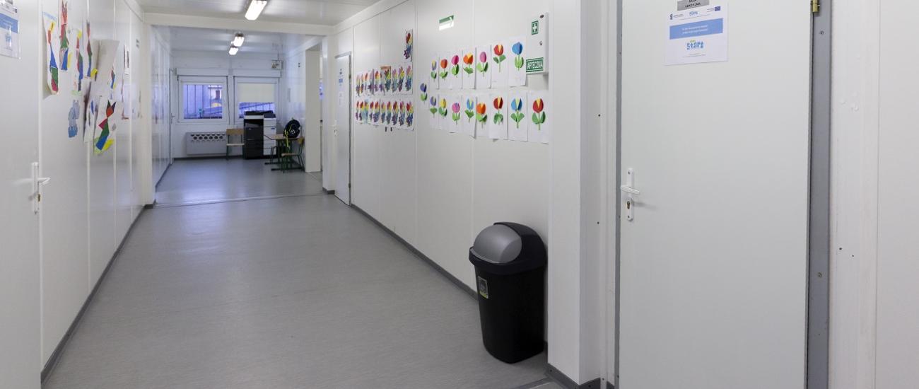 Szkoła Ząbki moduły kontenery