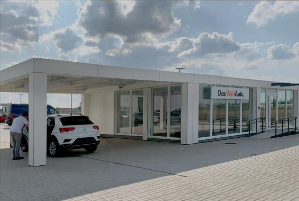 kontenery punktu obsługi - Algeco